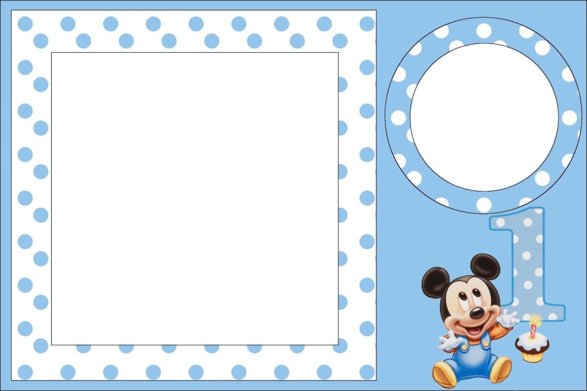 Рамки детские 1 год