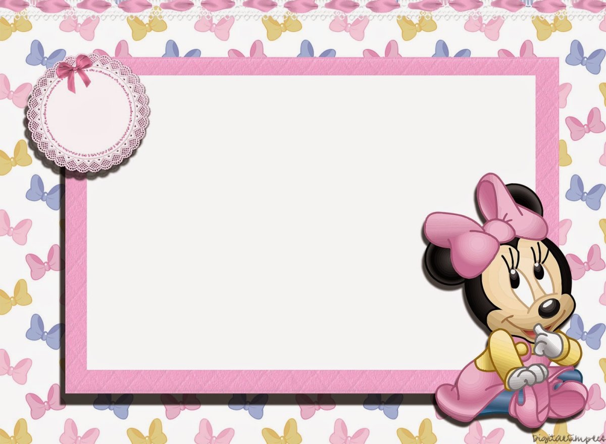 Фоторамка Минни Маус