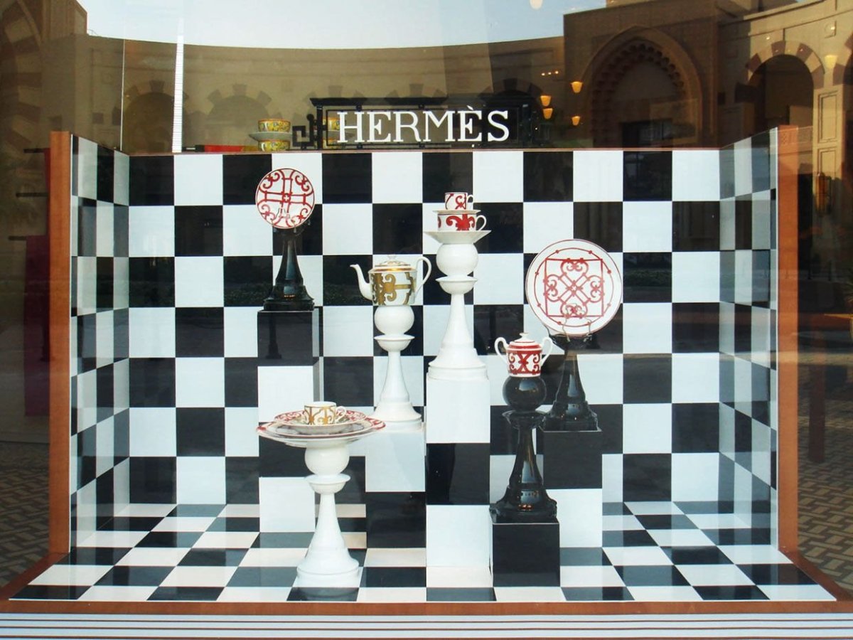 Витрины с шахматами