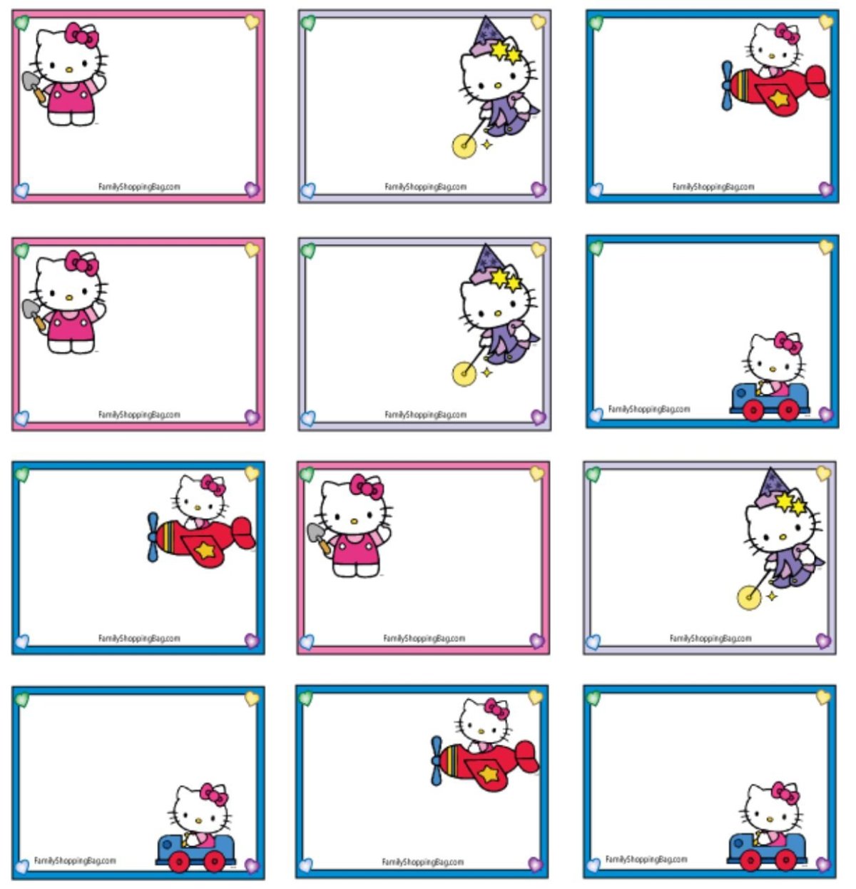 Бейджики с Хеллоу Китти