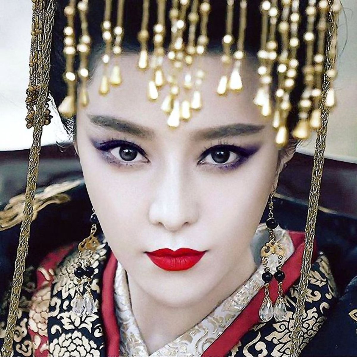 Китайский макияж традиционный