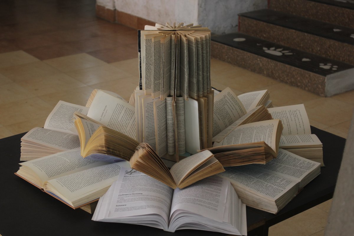 Книжные инсталляции