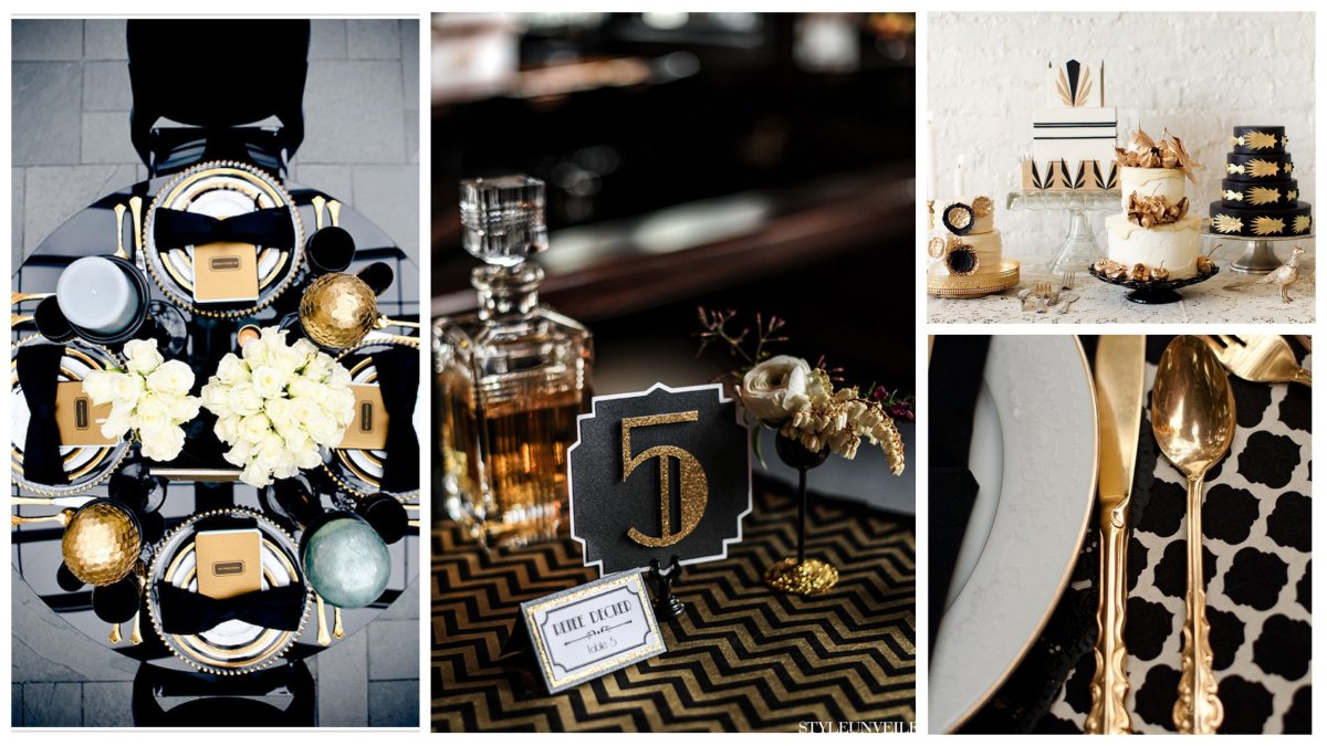 Свадьба вечеринка в стиле Великий Гэтсби