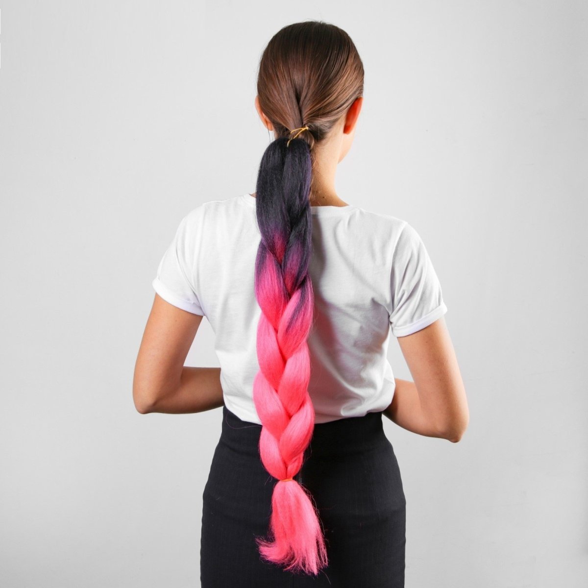 Резинка с искусственными волосами