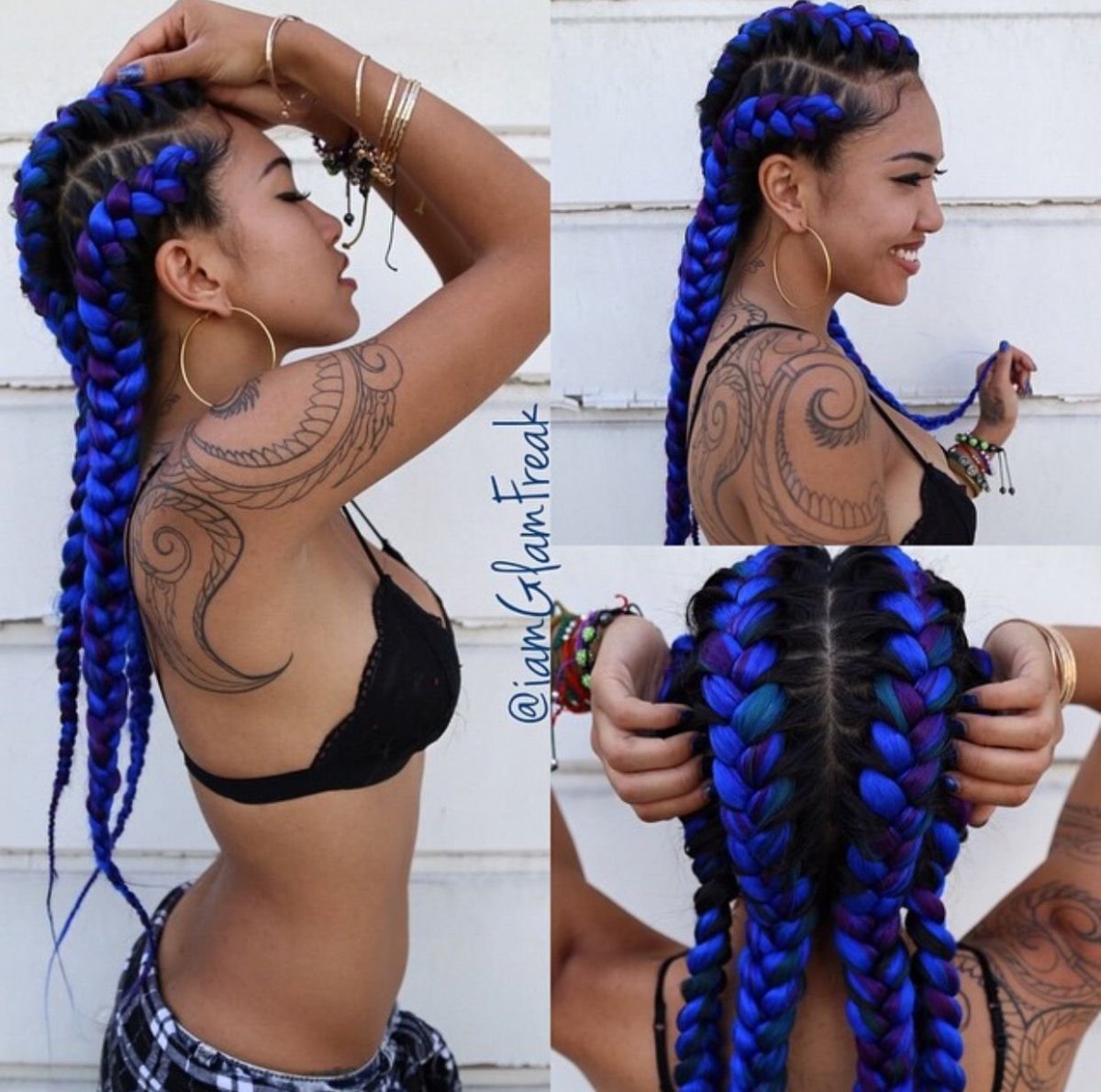 Боксерские 4 косы канекалон натуральные 4