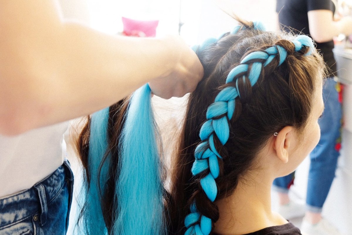 Косы с канекалоном