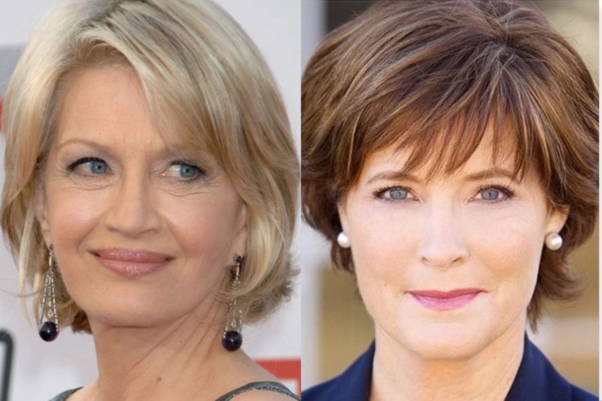 Модные прически для женщин после 50