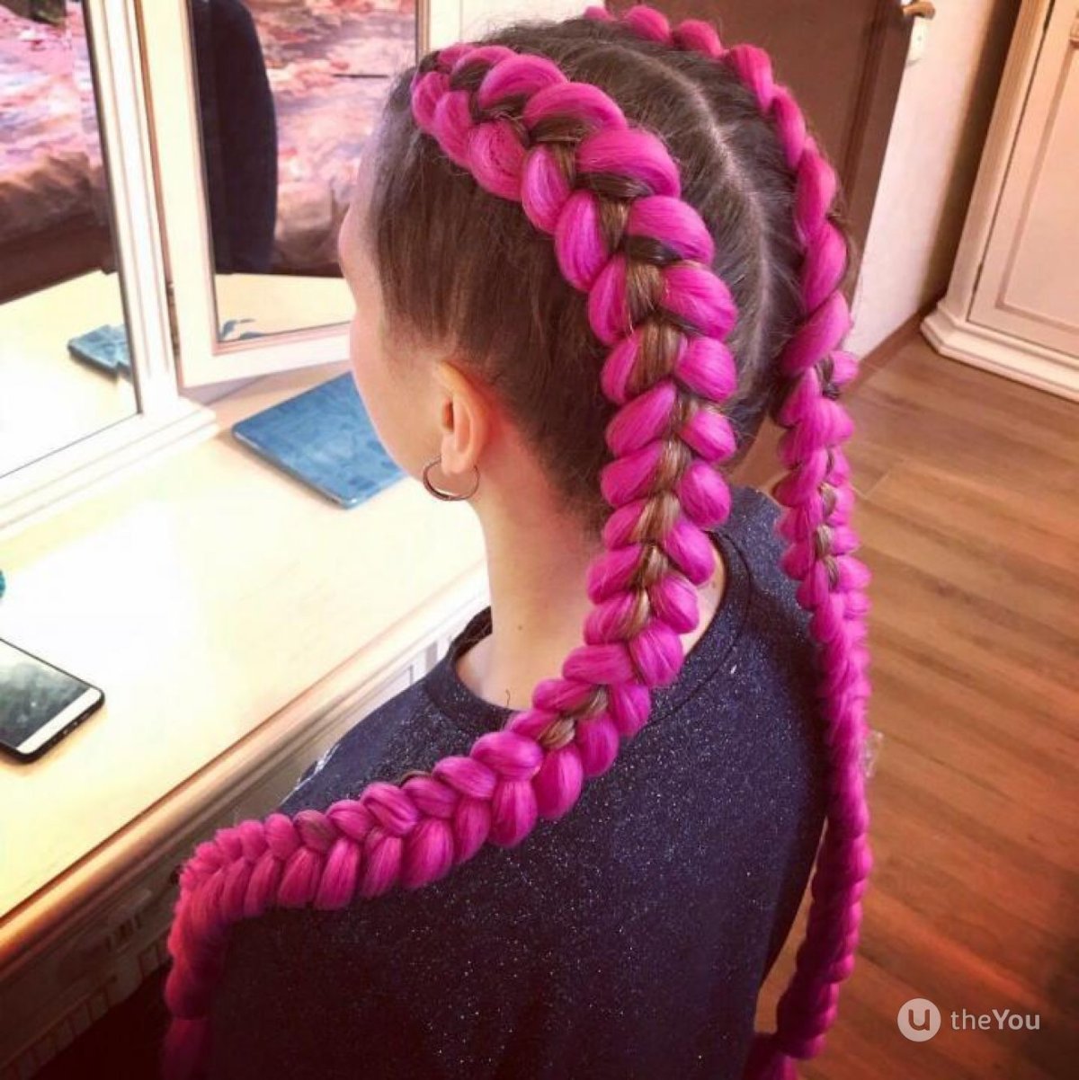 Канекалон боксерские косы