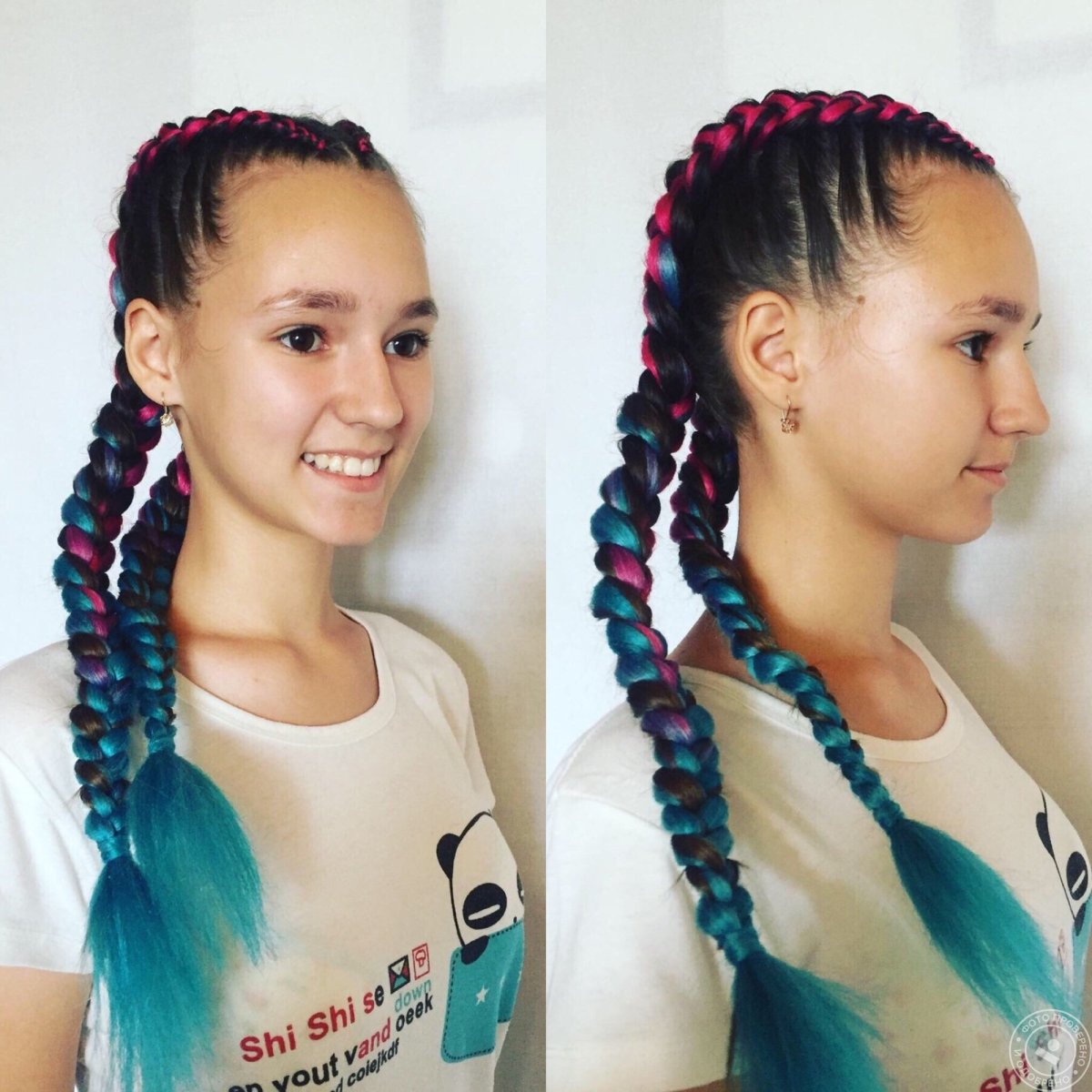 2d косы с канекалоном