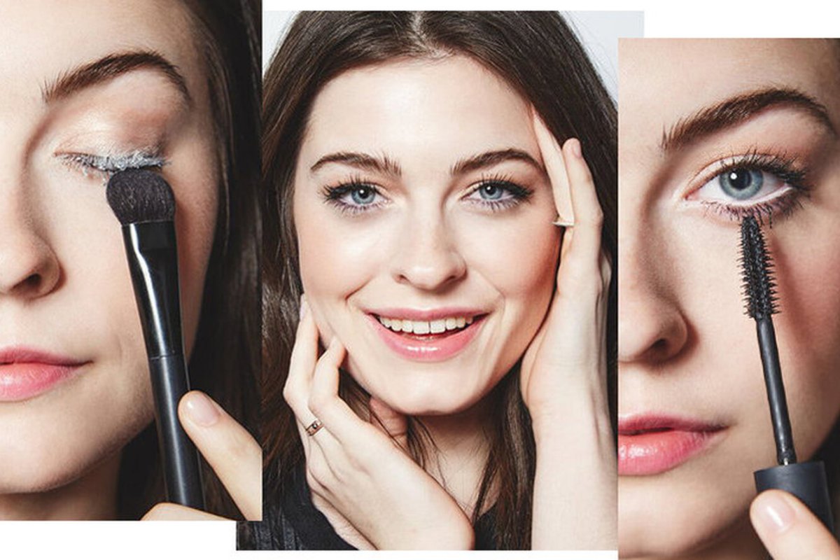 Макияж без туши пошагово