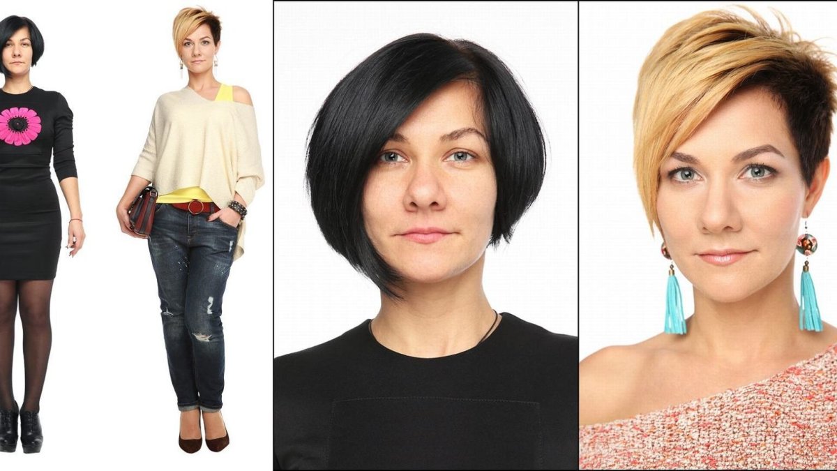 Стрижки женские для маленькой головы