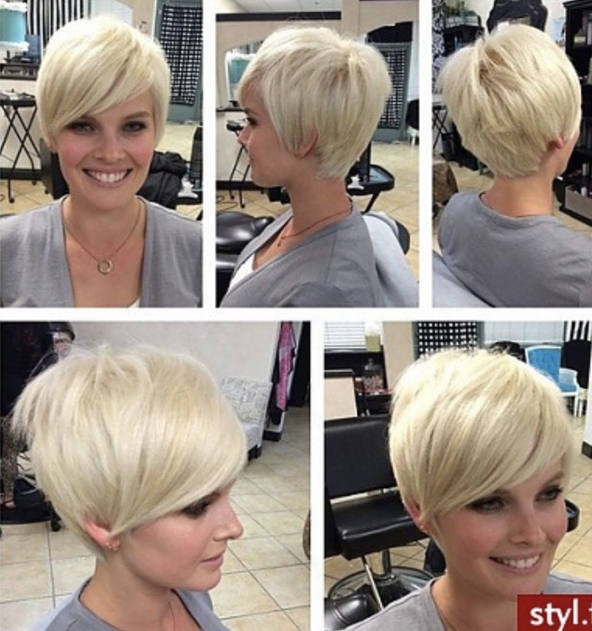 Короткий Боб вид со всех сторон