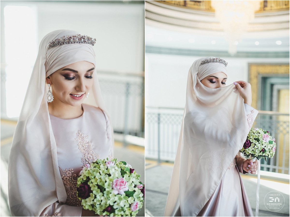 Платок с короной на никах