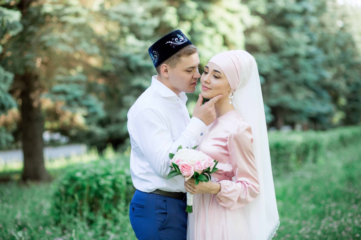 Татарское платье на свадьбу