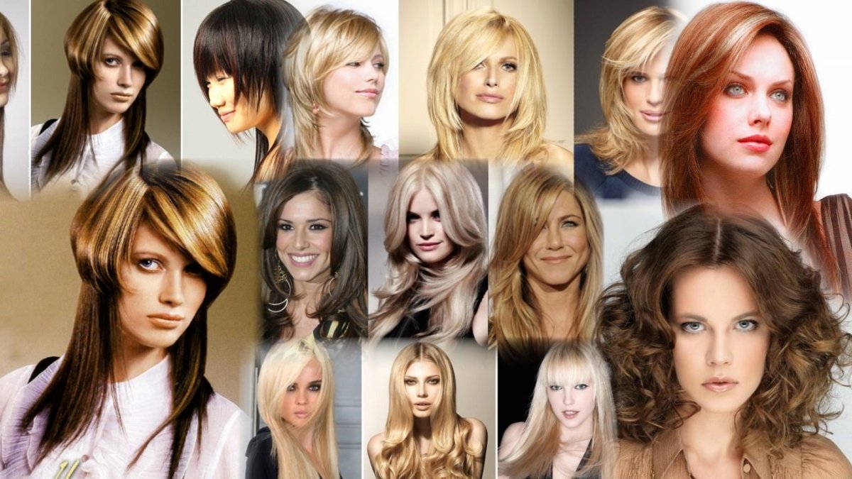 Стрижки женские на средние