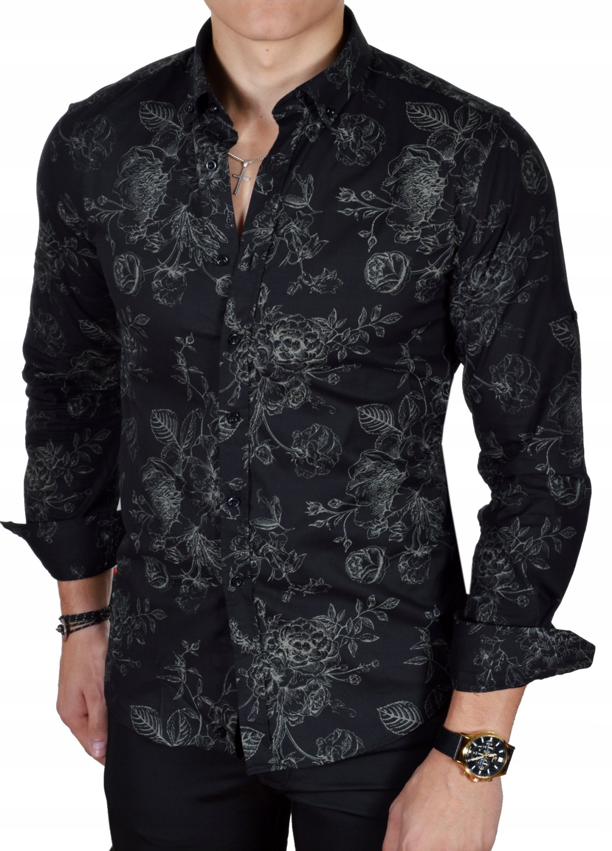 Черная рубашка на свадьбу гостю