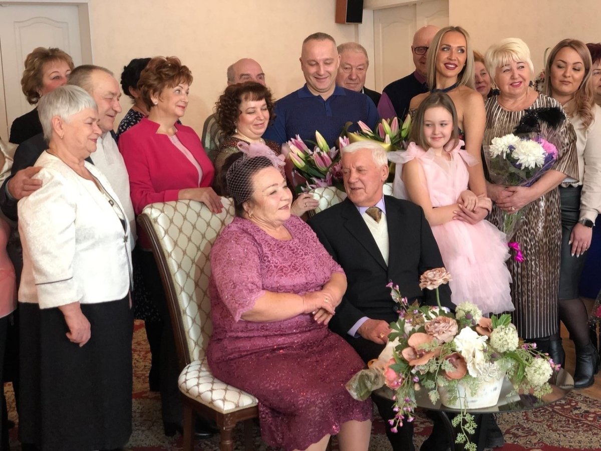 Отпраздновали золотую свадьбу