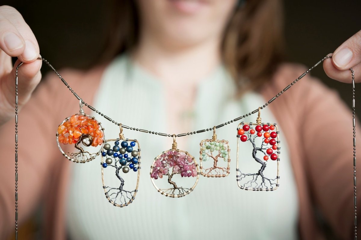 Изделия из проволоки и бисера