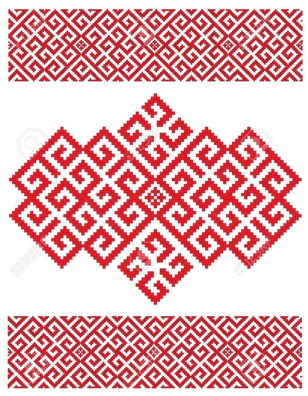 Орнамент эрзя