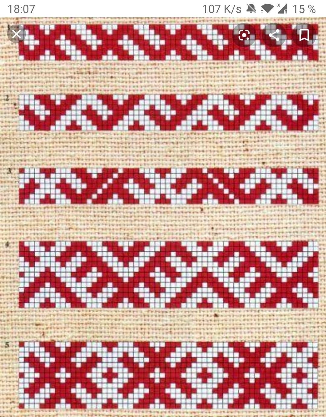 Схема очелья на бердо