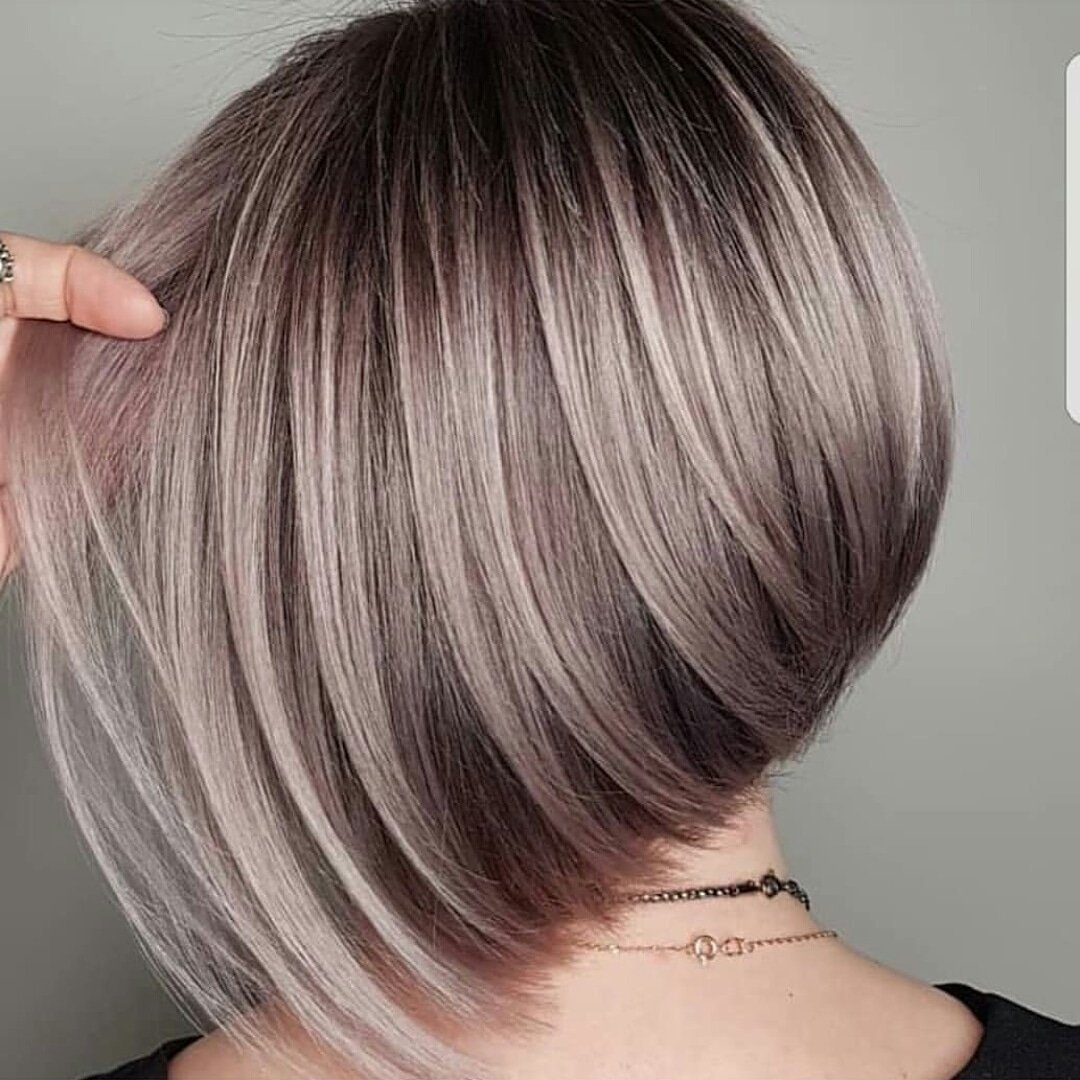 AIRTOUCH жемчужный блонд каре