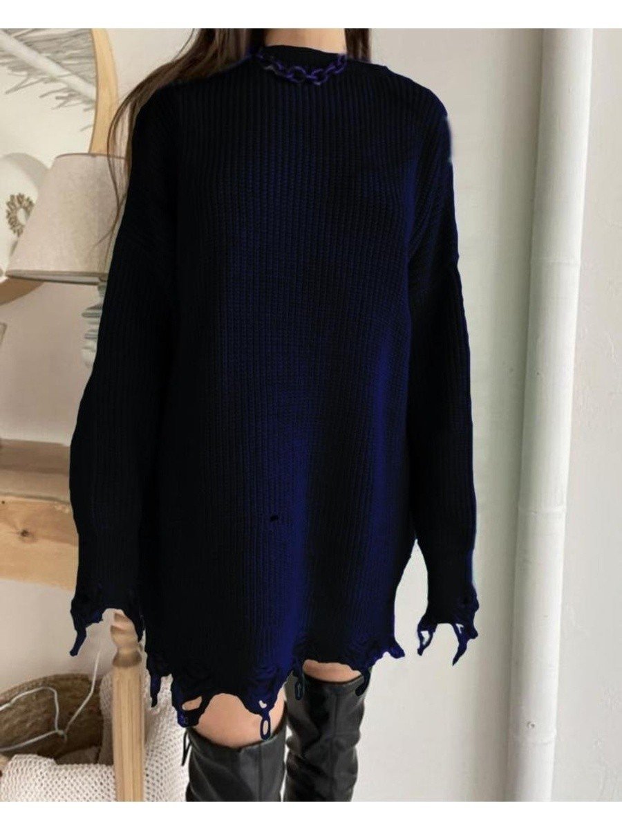 Рваная кофта