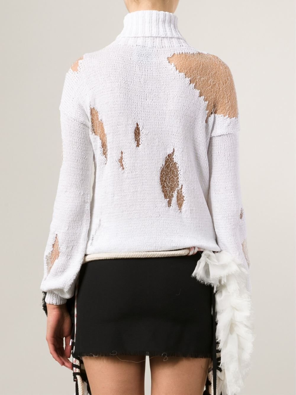 Джемпер лакшери рвань