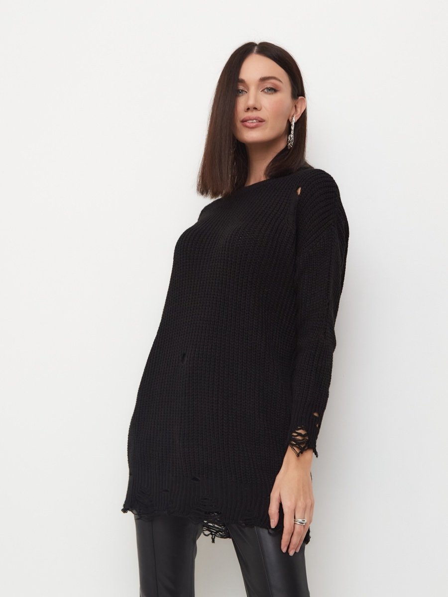 Рваная кофта