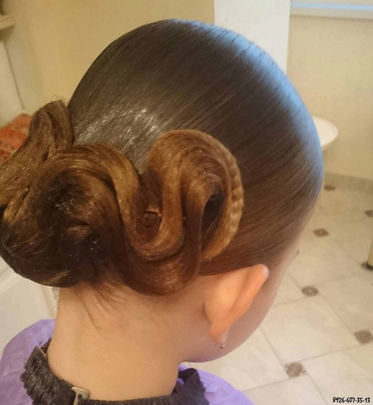 Детские прически для бальных танцев