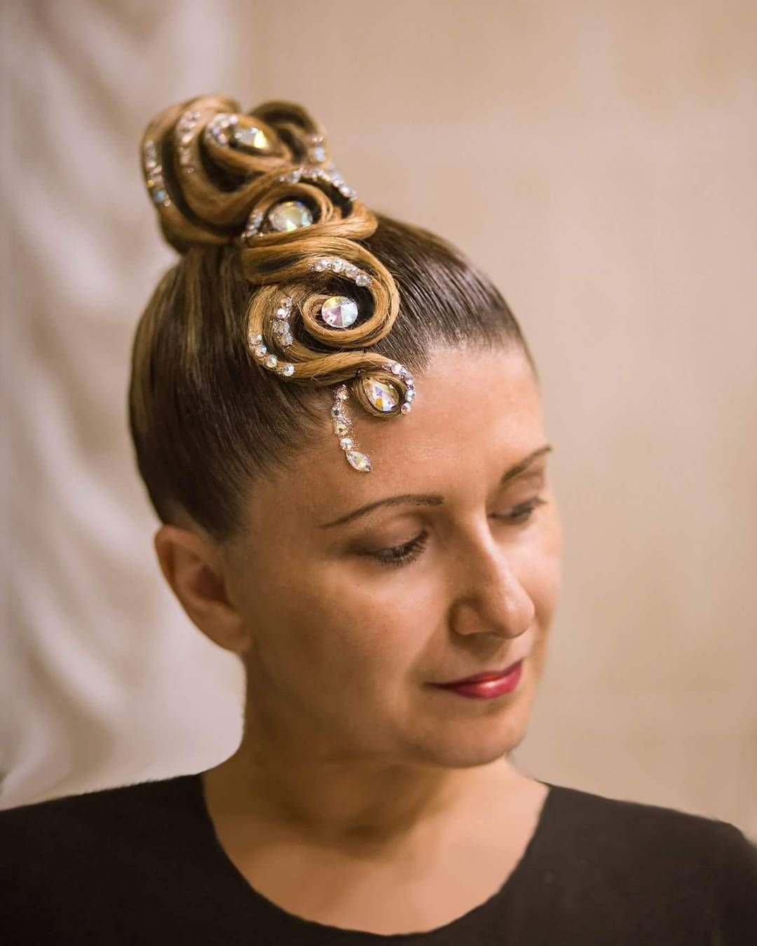 Бальные прически для девочек