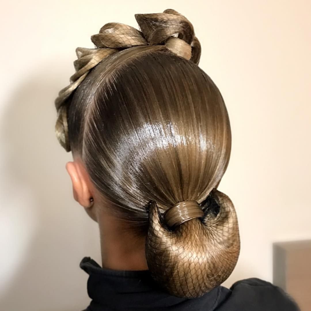 Прически для бальных танцев