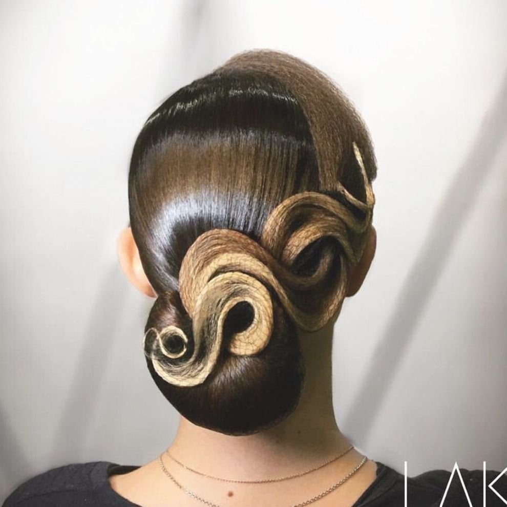 Прически для бальных танцев