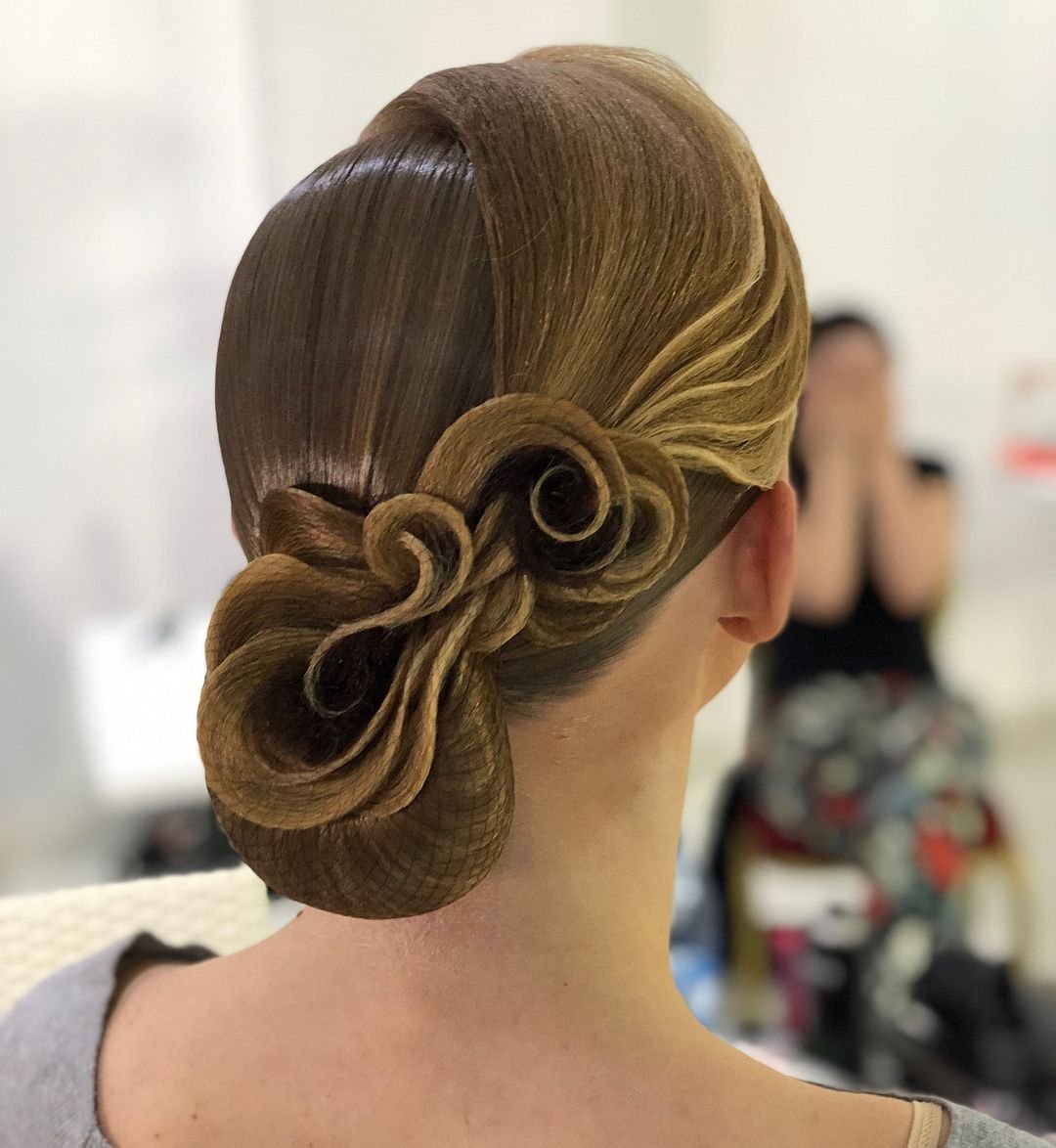 Сложные прически