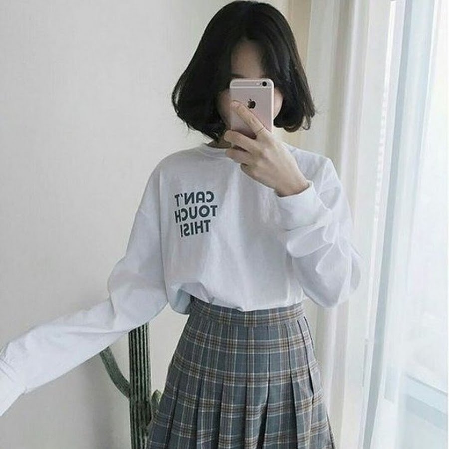 Korean ulzzang девушка с каре