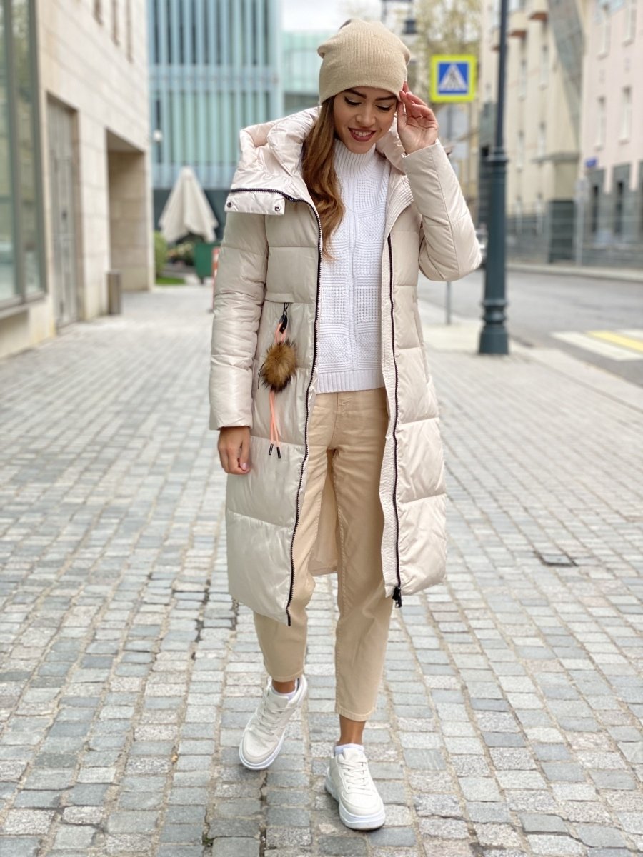 Куртка под платье зимой