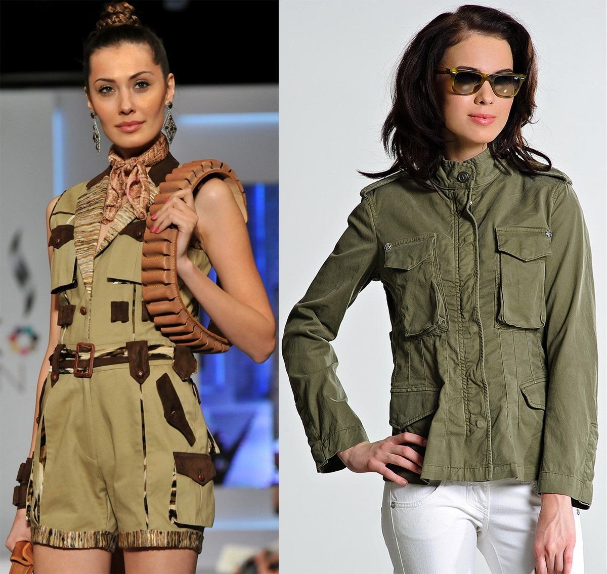 Стиль сафари милитари