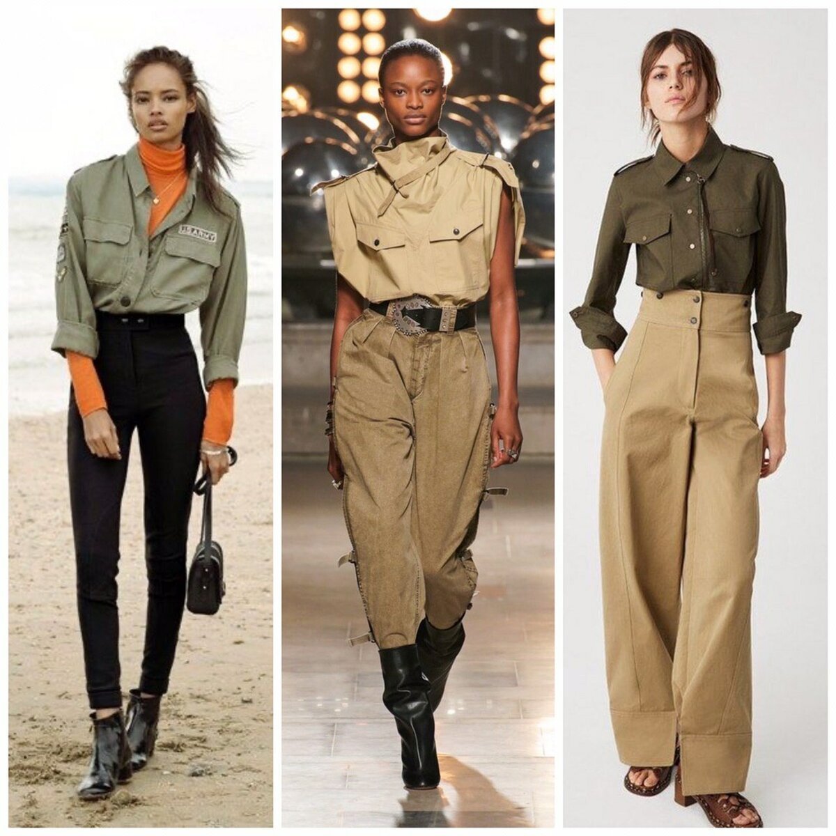 Милитари стиль в одежде