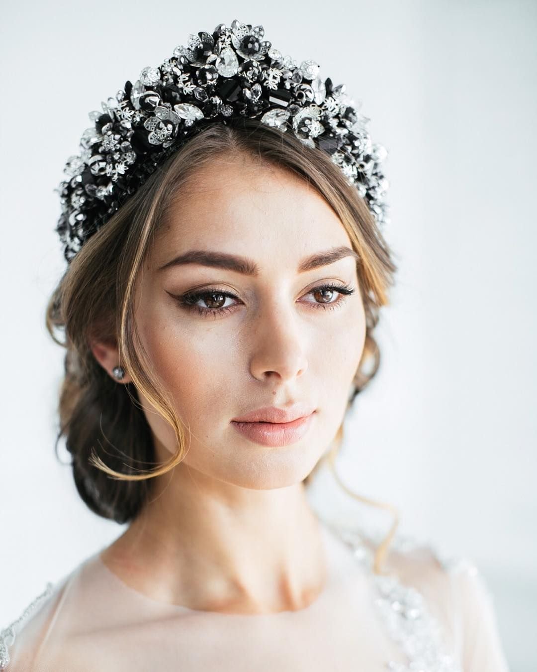 Свадебный ободок на голову