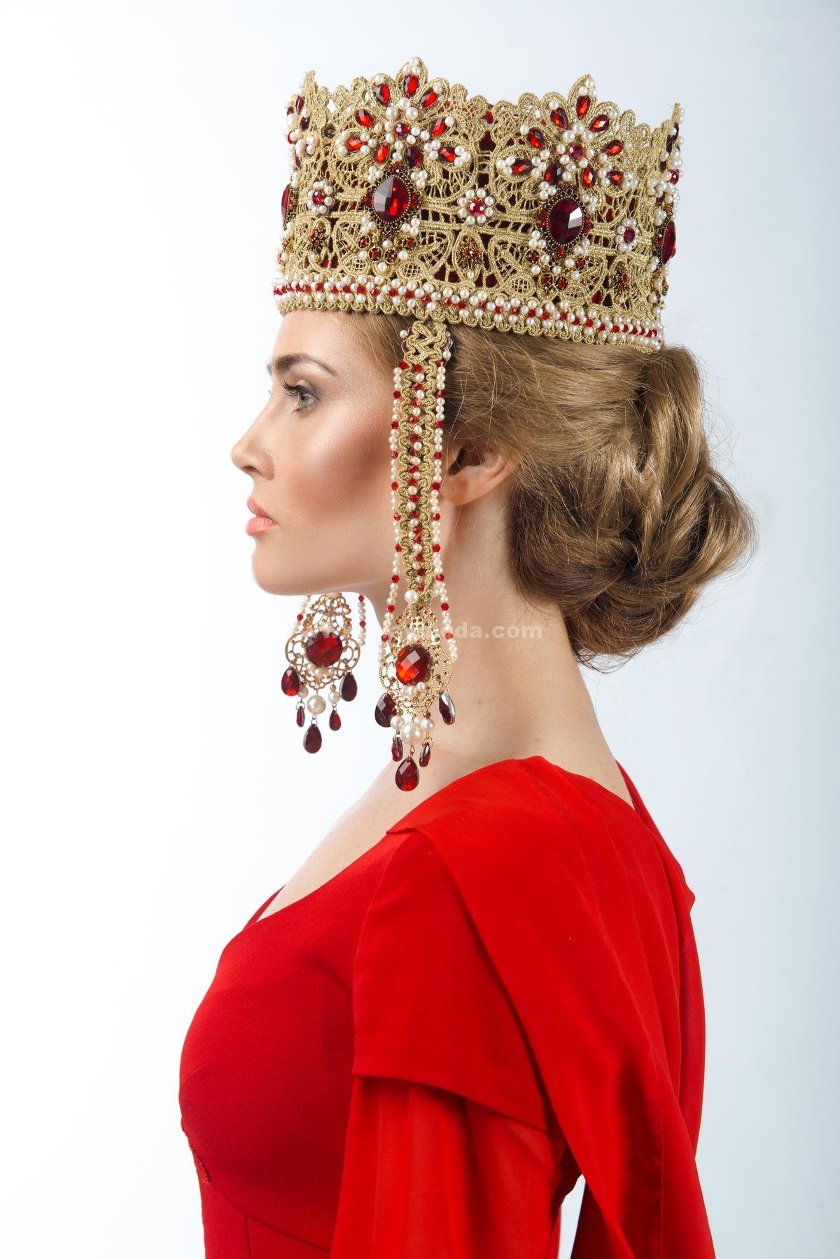 Кокошник с ряснами