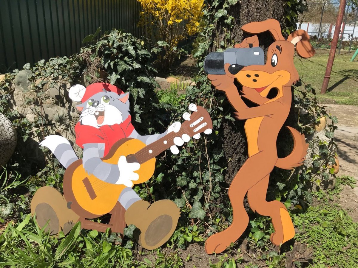 Фигуры из фанеры для дачи