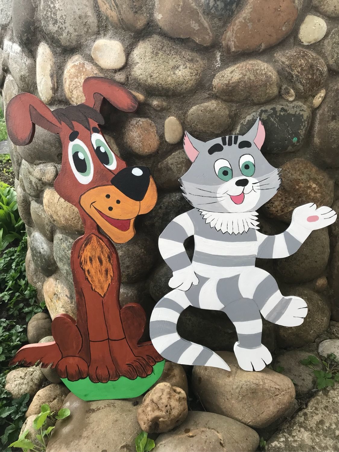 Садовая фигура кот Матроскин