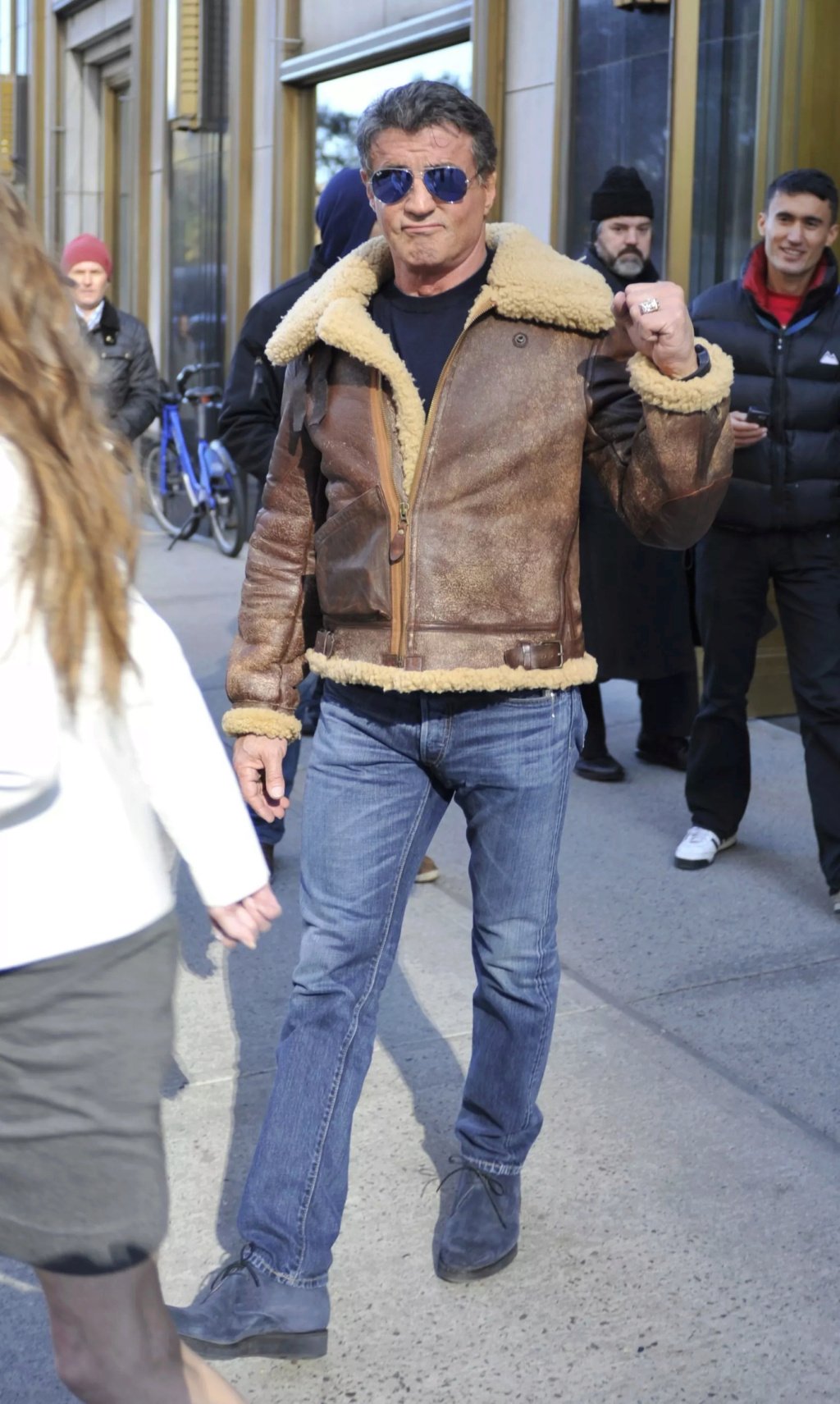 Куртка Сильвестра Сталлоне