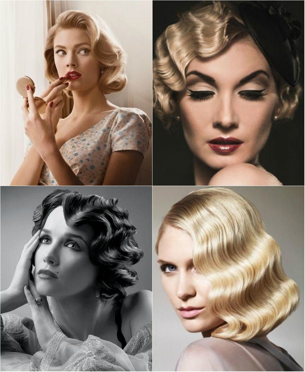 Голливудская волна на каре