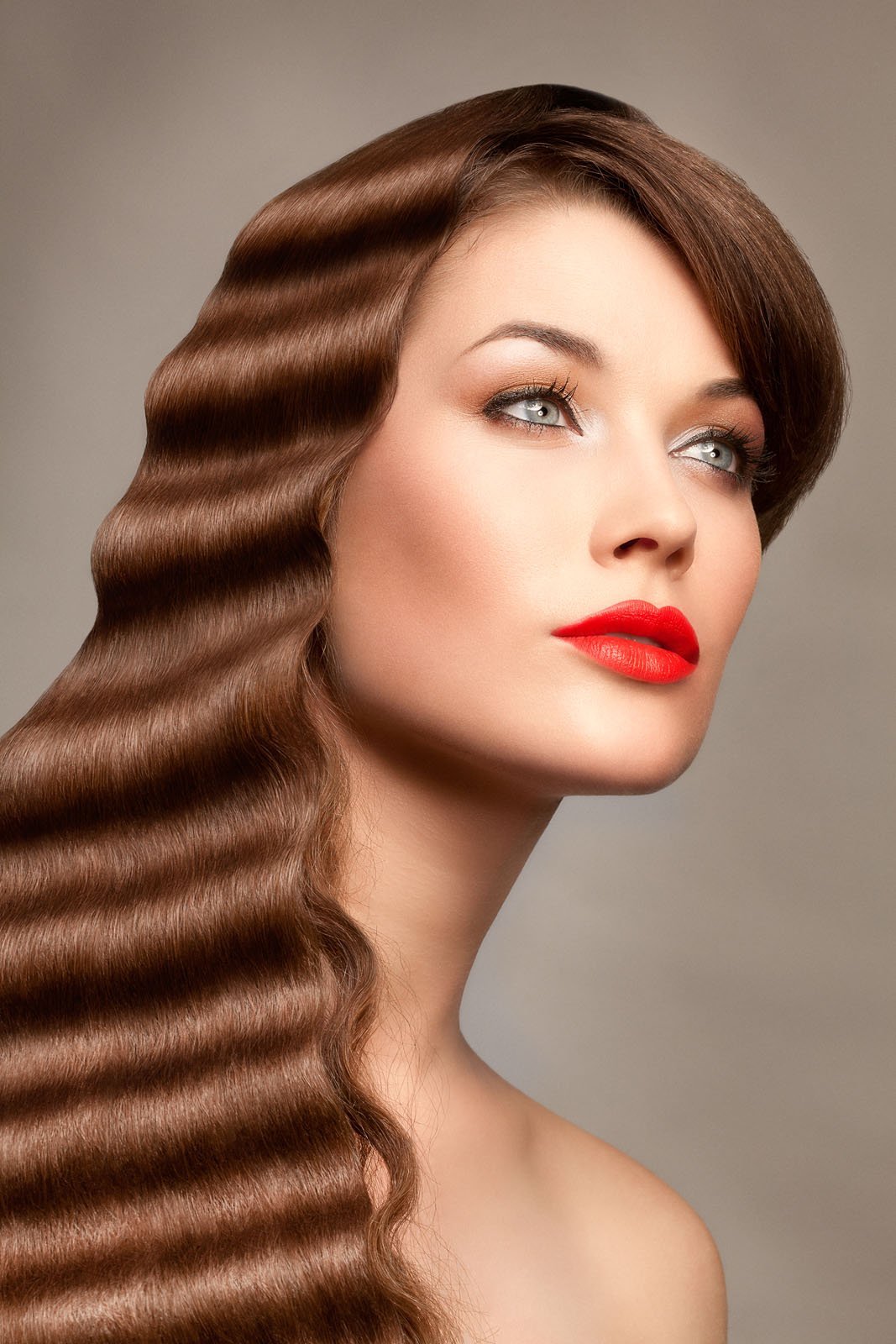 Прическа волны