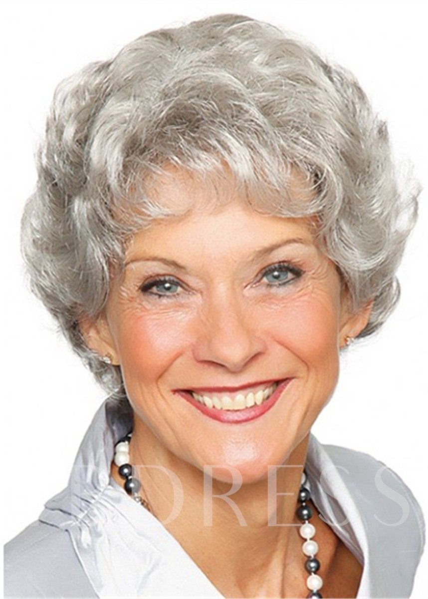 Парик пожилой женщины
