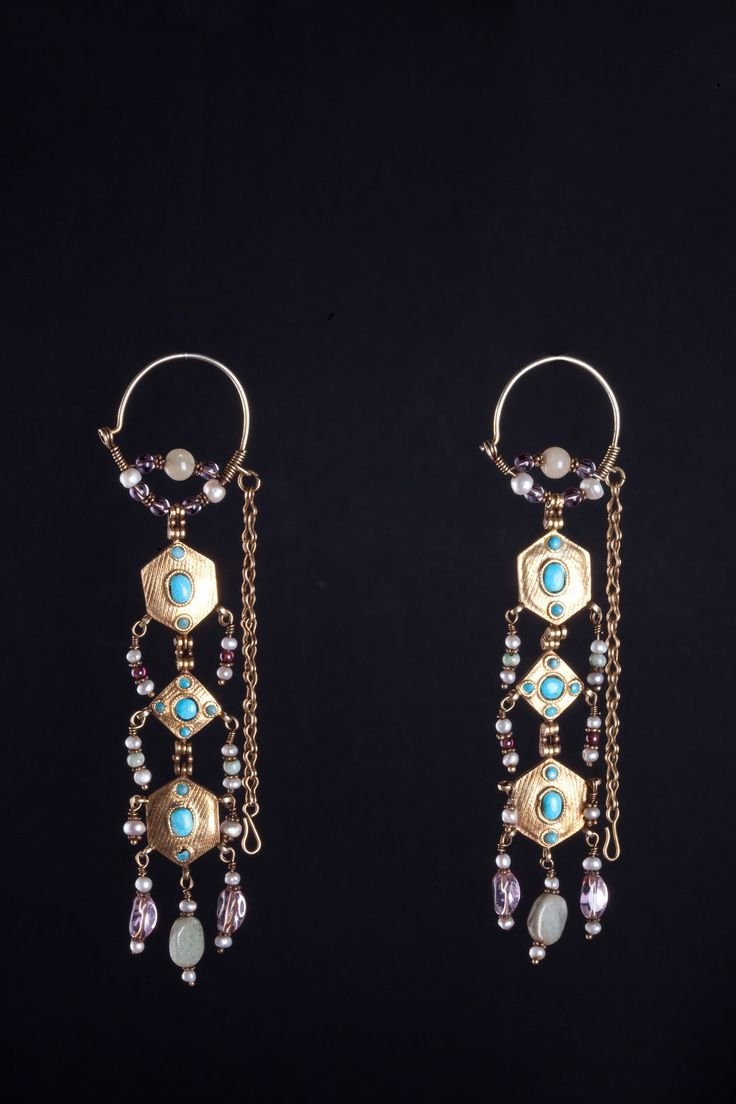 Шибирма серьги бухарские