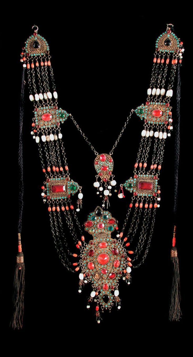 Ювелирные украшения Узбекистана тиллакош