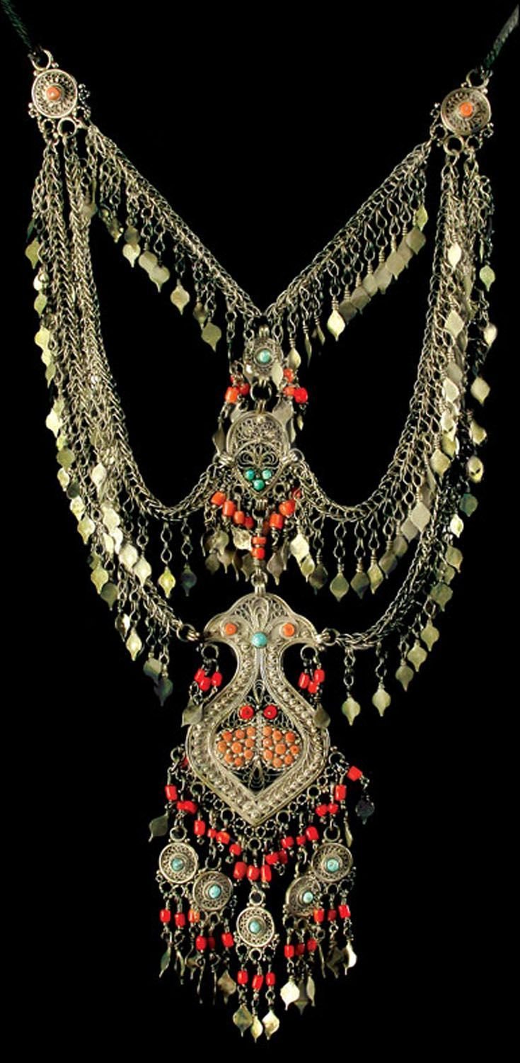 Туркменские украшения 19 века