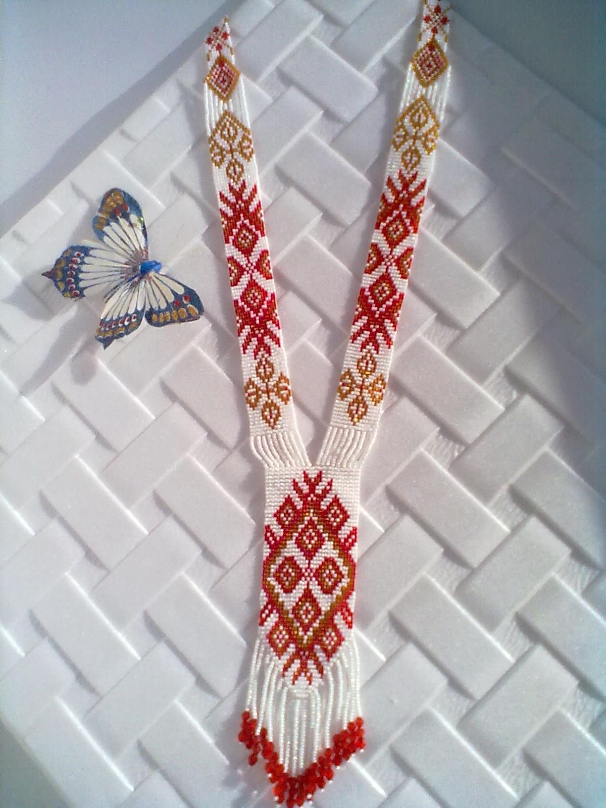 Гердан Славянский из бисера