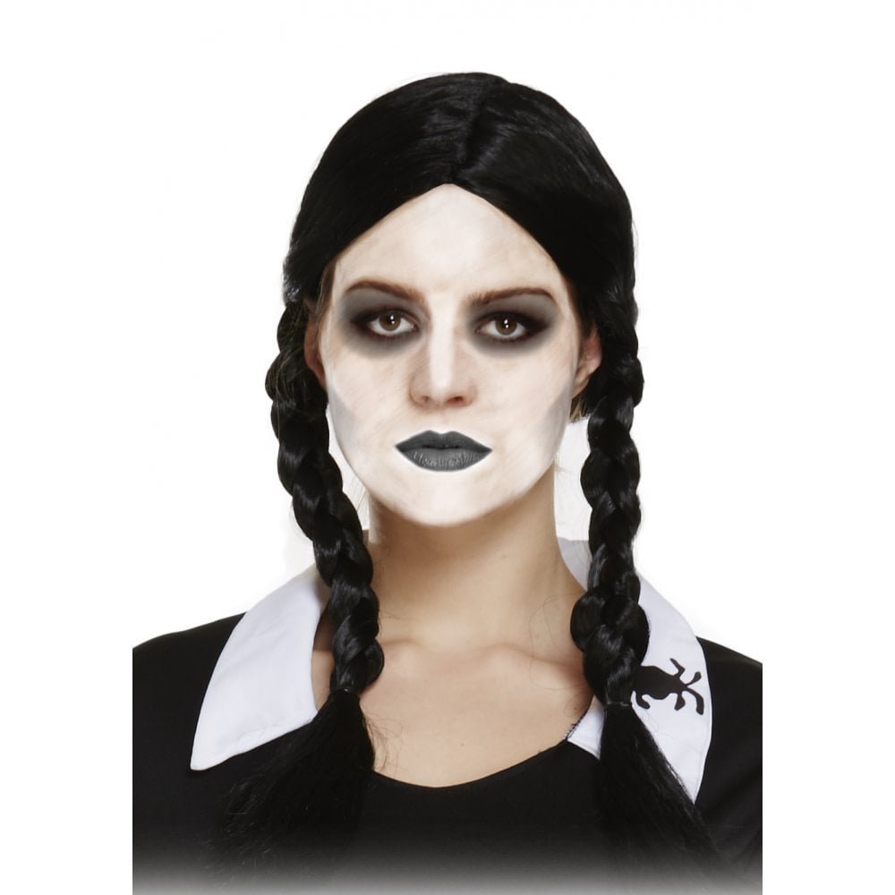 Уэнзди Аддамс костюм на Хэллоуин